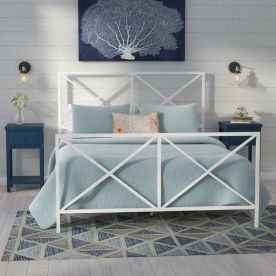 Железная кровать лофт - фото