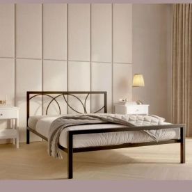 Дизайнерская кровать лофт - фото